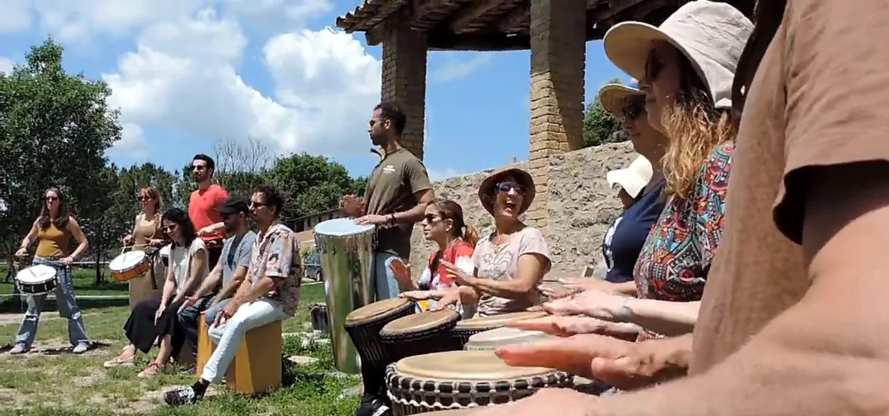 Team building de percussió: Percussió africana
